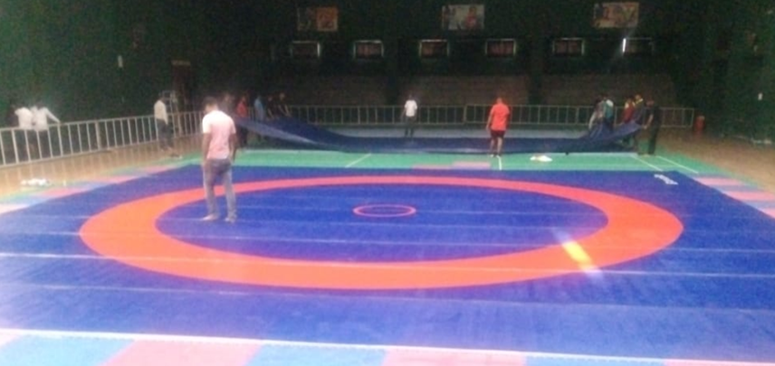 Wrestling Podium and Mats17
